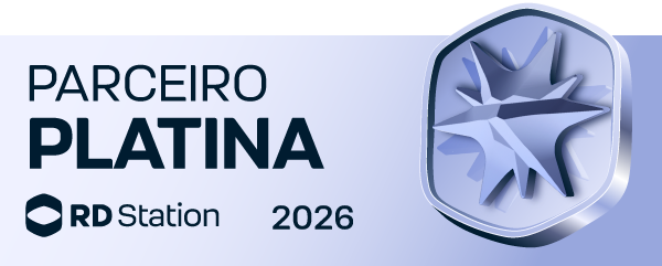 Selo Parceiro Platina RD Station 2026